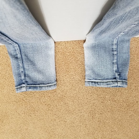 Vanilla Star jeans 0 distressed skinny denim beaded embellished bling grunge - Picture 7 of 16